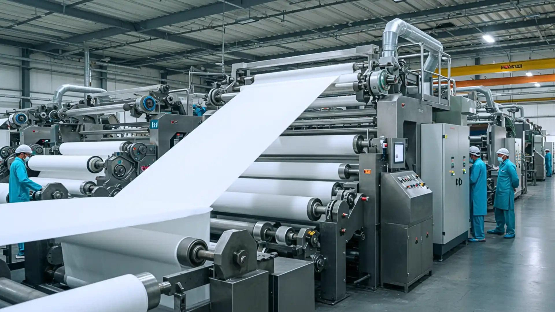 Processing rolls at international linens