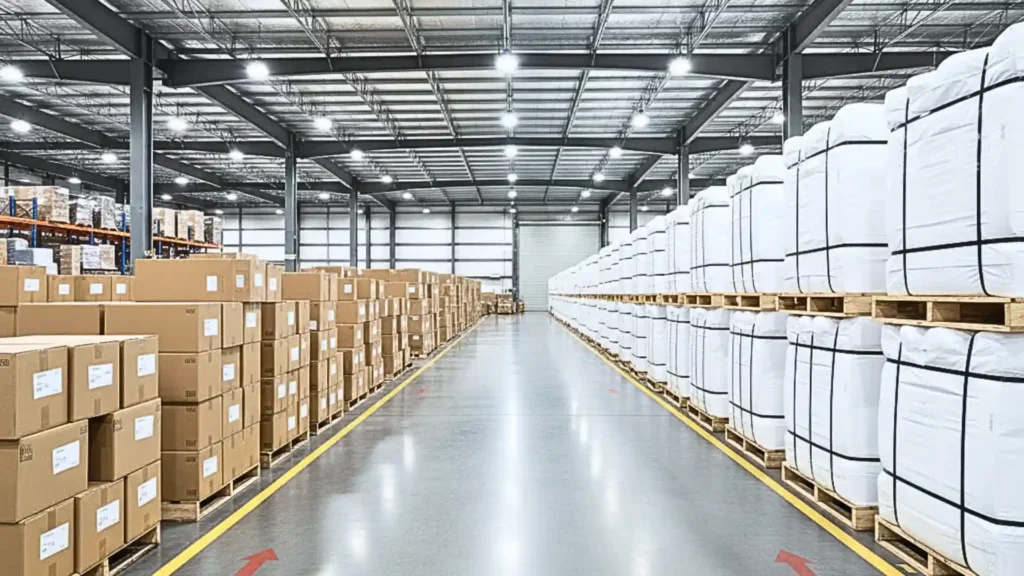 Buy hospital linens wholesale: packing warehouse for wholesale hospital and hotel linens