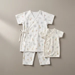 Pediatric gowns and pants: printed children's hospital gown and pants by International Linens