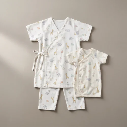 Pediatric gowns and pants: printed children's hospital gown and pants by International Linens